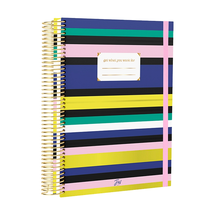 Cuaderno con Espiral A5 FW One Get What You Work 16x21 cm 96 hojas rayado Art.999724
